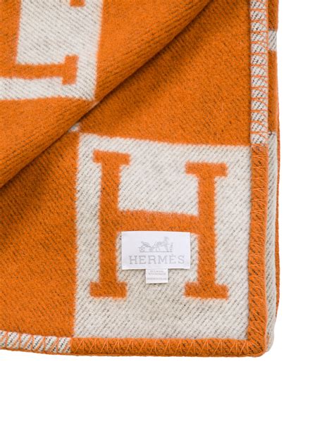 hermes orange|orange hermes blanket.